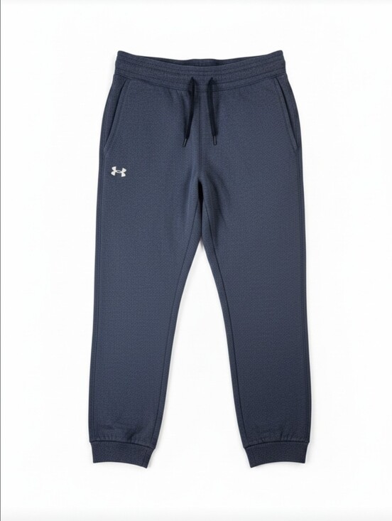 Under Armour Other - Under Armour ColdGear Men's Navy Fleece Jogger Sweatpants Size XL